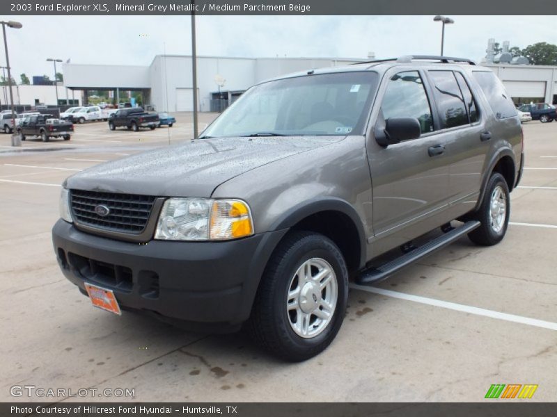 Mineral Grey Metallic / Medium Parchment Beige 2003 Ford Explorer XLS