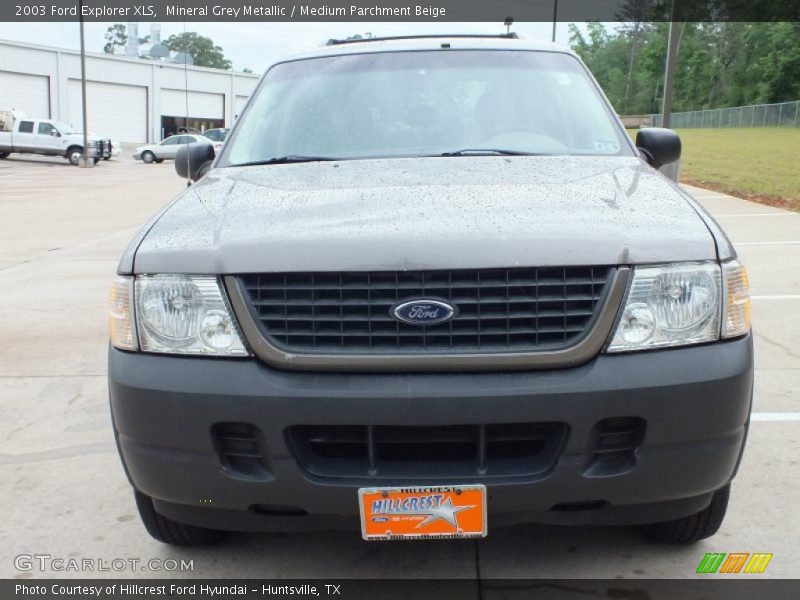 Mineral Grey Metallic / Medium Parchment Beige 2003 Ford Explorer XLS