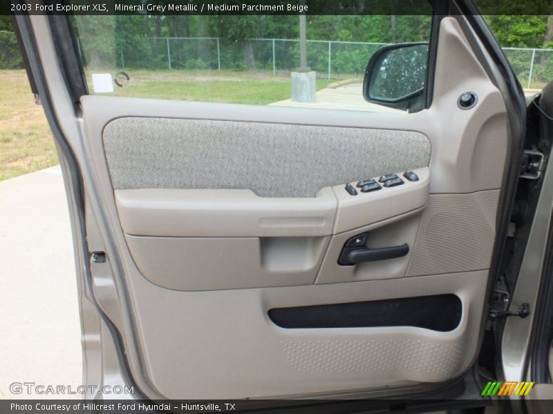 Mineral Grey Metallic / Medium Parchment Beige 2003 Ford Explorer XLS