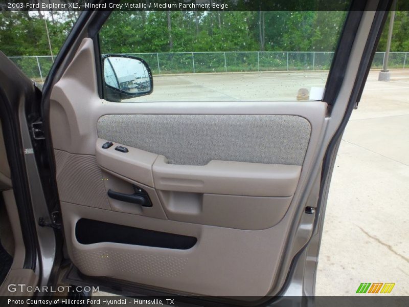 Mineral Grey Metallic / Medium Parchment Beige 2003 Ford Explorer XLS