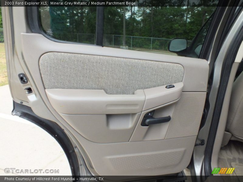 Mineral Grey Metallic / Medium Parchment Beige 2003 Ford Explorer XLS