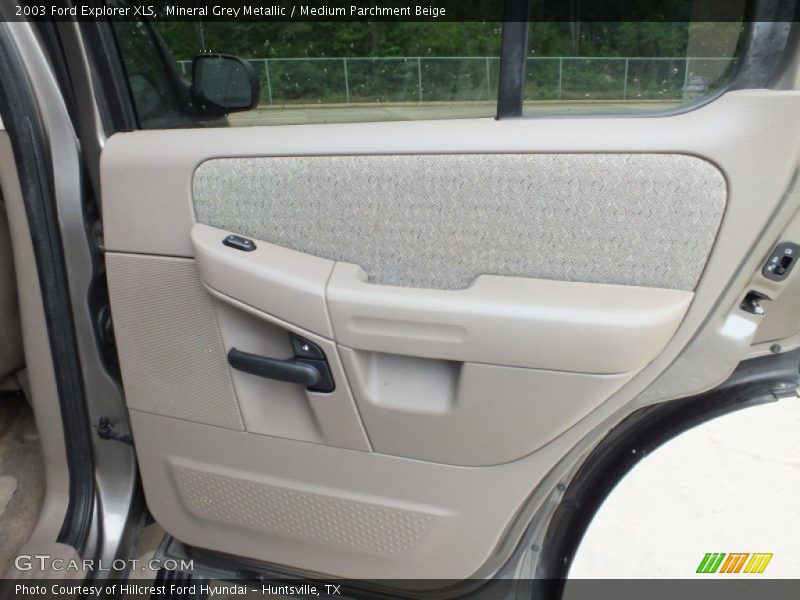 Mineral Grey Metallic / Medium Parchment Beige 2003 Ford Explorer XLS