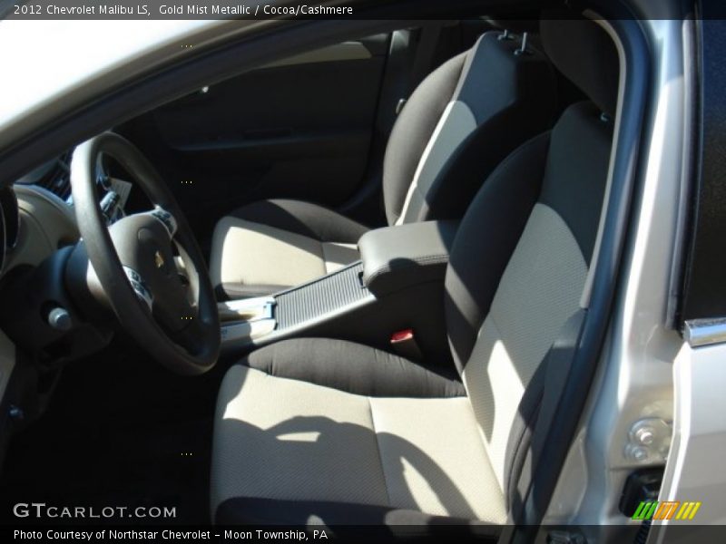Gold Mist Metallic / Cocoa/Cashmere 2012 Chevrolet Malibu LS
