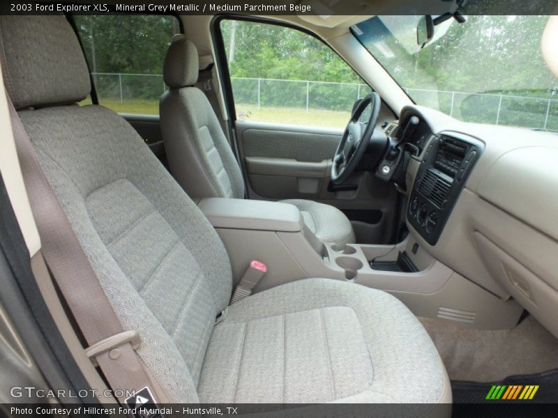 Mineral Grey Metallic / Medium Parchment Beige 2003 Ford Explorer XLS