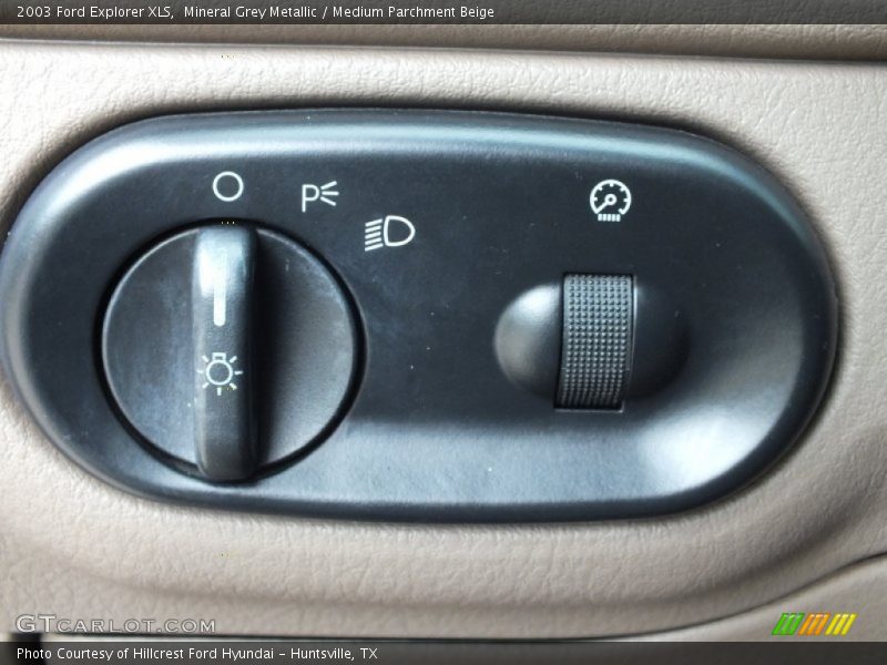 Mineral Grey Metallic / Medium Parchment Beige 2003 Ford Explorer XLS
