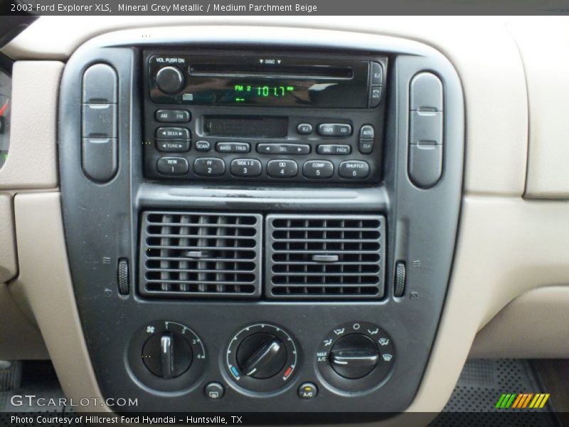 Mineral Grey Metallic / Medium Parchment Beige 2003 Ford Explorer XLS