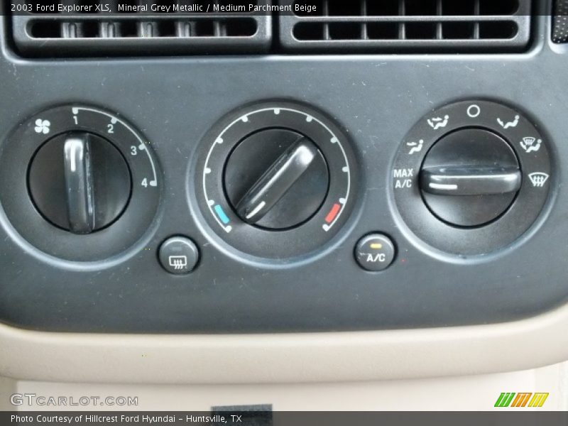 Mineral Grey Metallic / Medium Parchment Beige 2003 Ford Explorer XLS