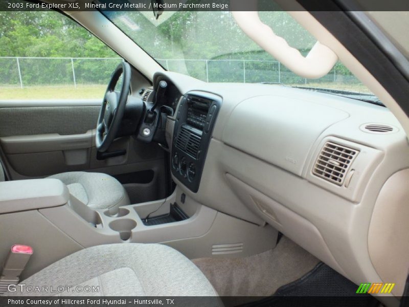 Mineral Grey Metallic / Medium Parchment Beige 2003 Ford Explorer XLS