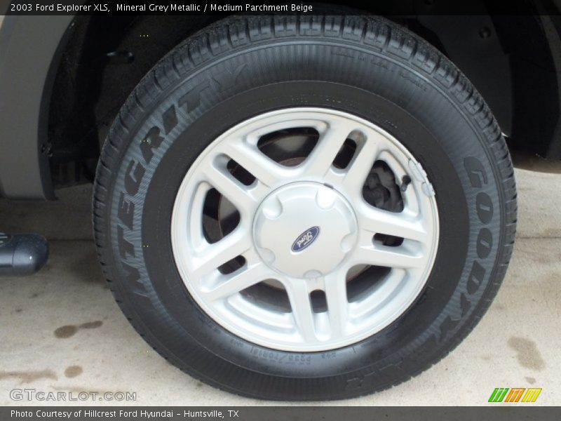 Mineral Grey Metallic / Medium Parchment Beige 2003 Ford Explorer XLS