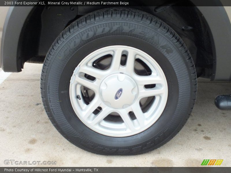 Mineral Grey Metallic / Medium Parchment Beige 2003 Ford Explorer XLS