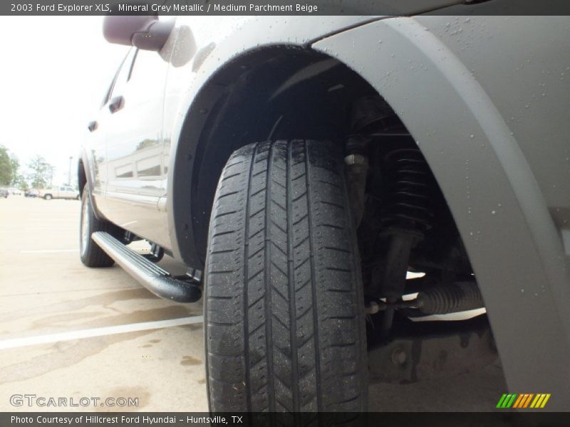Mineral Grey Metallic / Medium Parchment Beige 2003 Ford Explorer XLS