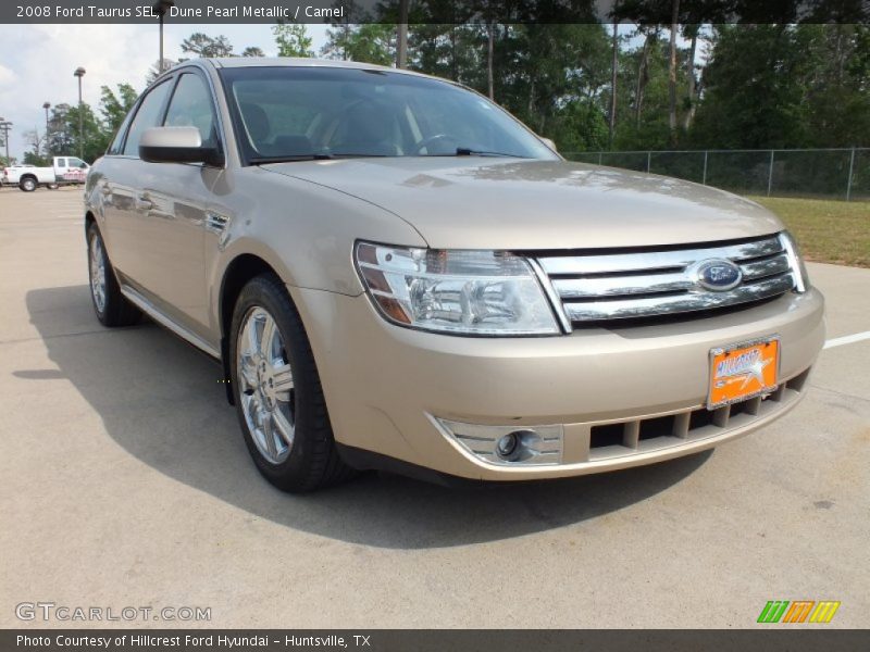 Dune Pearl Metallic / Camel 2008 Ford Taurus SEL
