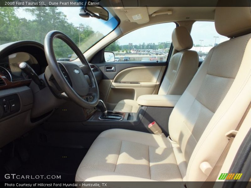 Dune Pearl Metallic / Camel 2008 Ford Taurus SEL