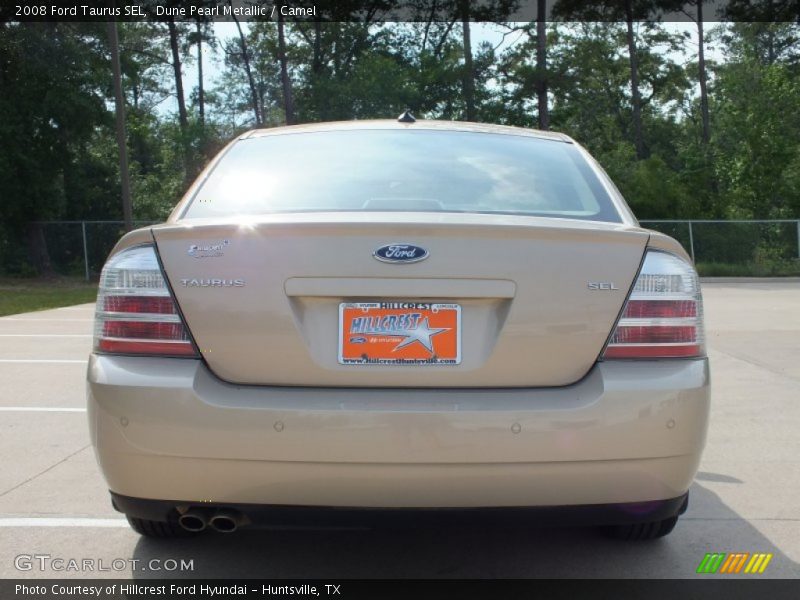 Dune Pearl Metallic / Camel 2008 Ford Taurus SEL