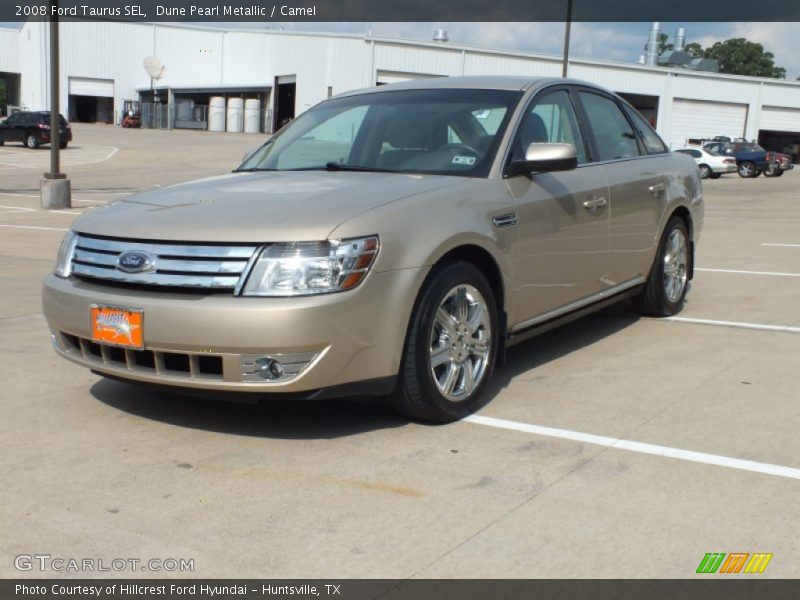 Dune Pearl Metallic / Camel 2008 Ford Taurus SEL