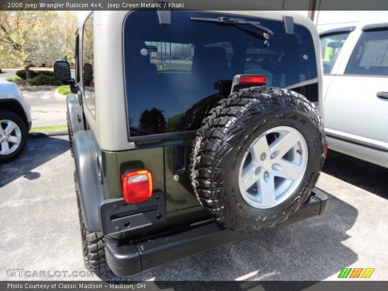 Jeep Green Metallic / Khaki 2006 Jeep Wrangler Rubicon 4x4