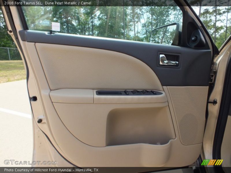 Dune Pearl Metallic / Camel 2008 Ford Taurus SEL