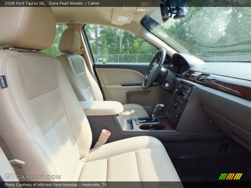 Dune Pearl Metallic / Camel 2008 Ford Taurus SEL