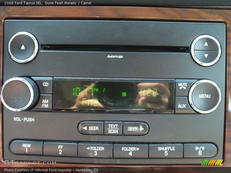 Dune Pearl Metallic / Camel 2008 Ford Taurus SEL