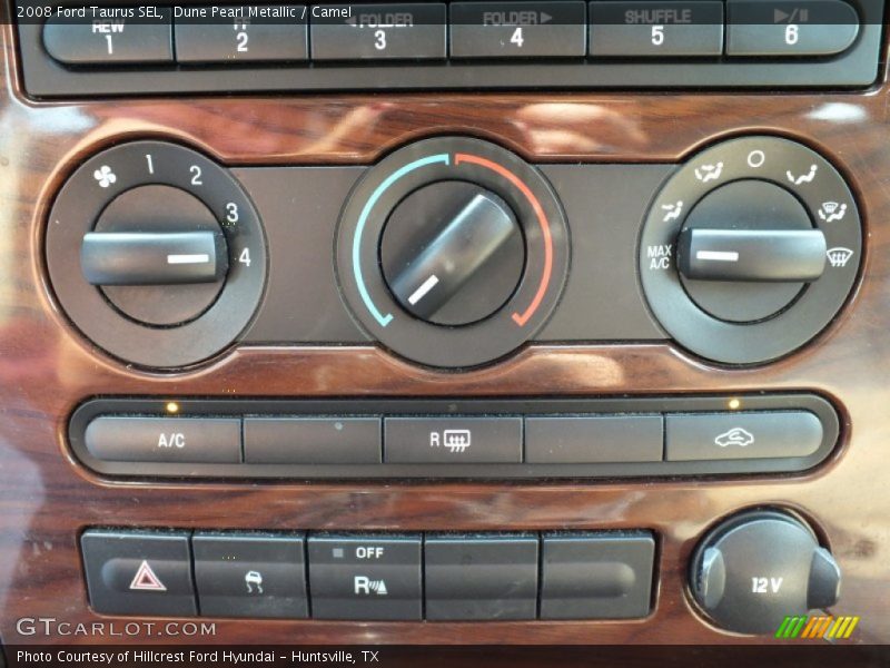 Dune Pearl Metallic / Camel 2008 Ford Taurus SEL