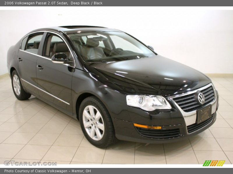 Deep Black / Black 2006 Volkswagen Passat 2.0T Sedan