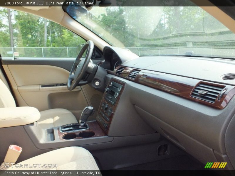 Dune Pearl Metallic / Camel 2008 Ford Taurus SEL