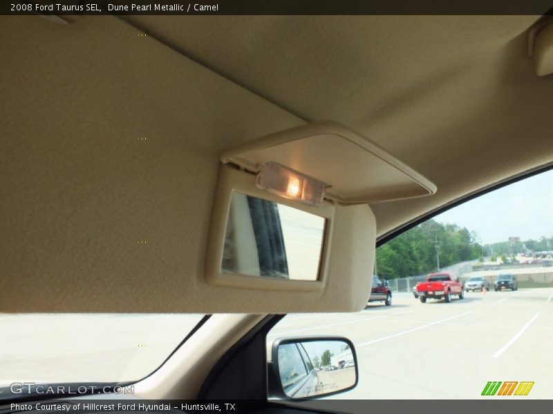 Dune Pearl Metallic / Camel 2008 Ford Taurus SEL