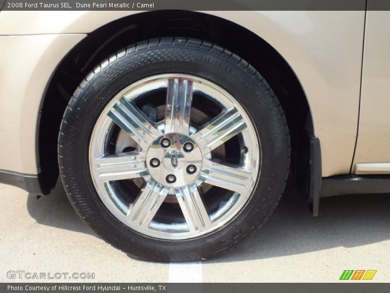Dune Pearl Metallic / Camel 2008 Ford Taurus SEL