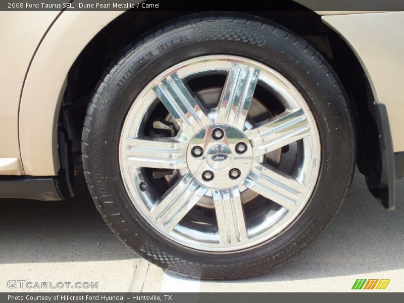 Dune Pearl Metallic / Camel 2008 Ford Taurus SEL
