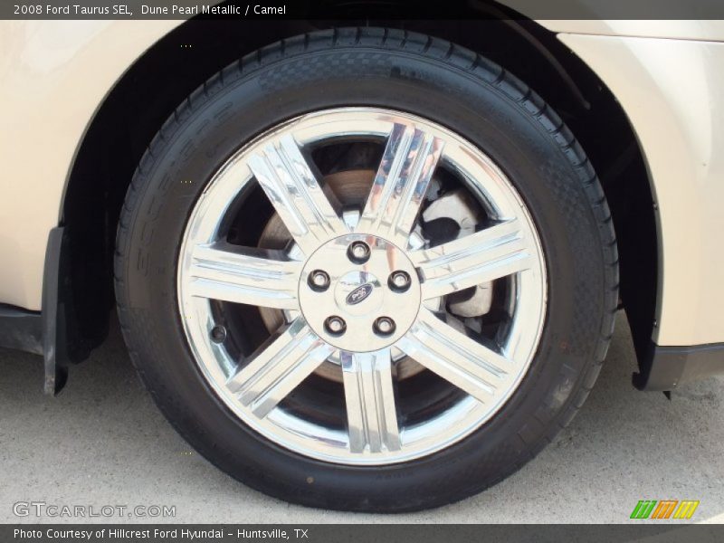 Dune Pearl Metallic / Camel 2008 Ford Taurus SEL