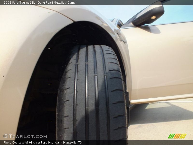 Dune Pearl Metallic / Camel 2008 Ford Taurus SEL