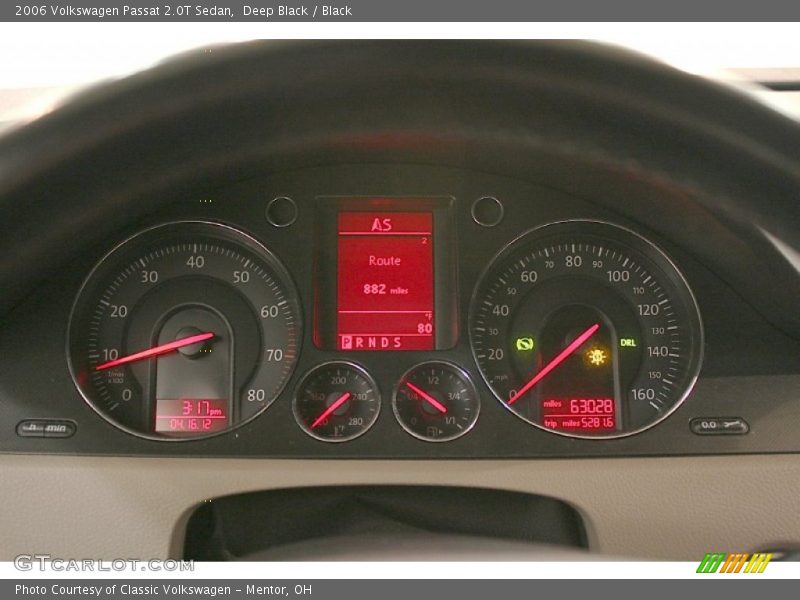 Deep Black / Black 2006 Volkswagen Passat 2.0T Sedan