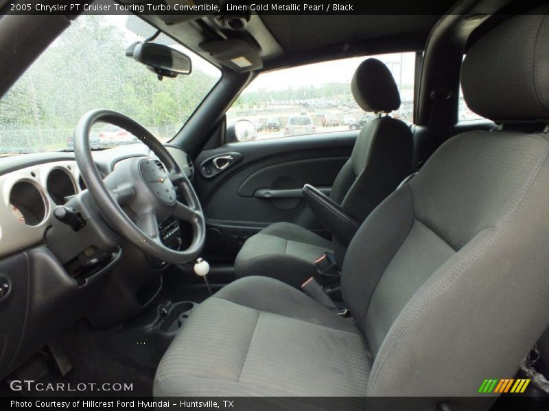 Linen Gold Metallic Pearl / Black 2005 Chrysler PT Cruiser Touring Turbo Convertible