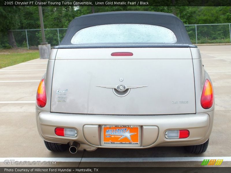 Linen Gold Metallic Pearl / Black 2005 Chrysler PT Cruiser Touring Turbo Convertible