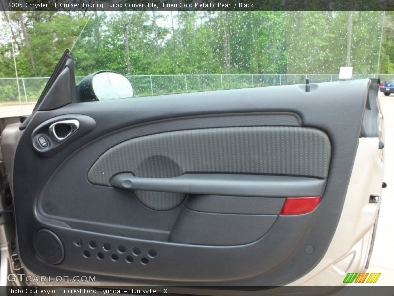 Linen Gold Metallic Pearl / Black 2005 Chrysler PT Cruiser Touring Turbo Convertible