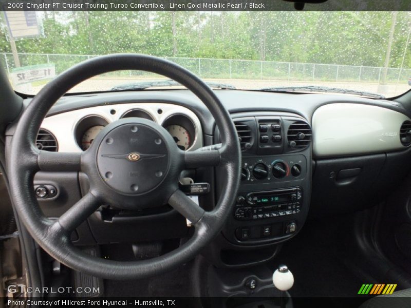 Linen Gold Metallic Pearl / Black 2005 Chrysler PT Cruiser Touring Turbo Convertible