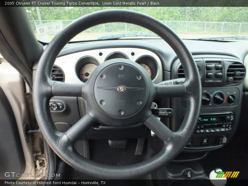 Linen Gold Metallic Pearl / Black 2005 Chrysler PT Cruiser Touring Turbo Convertible