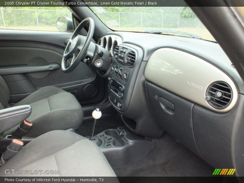 Linen Gold Metallic Pearl / Black 2005 Chrysler PT Cruiser Touring Turbo Convertible
