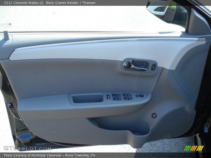 Black Granite Metallic / Titanium 2012 Chevrolet Malibu LS