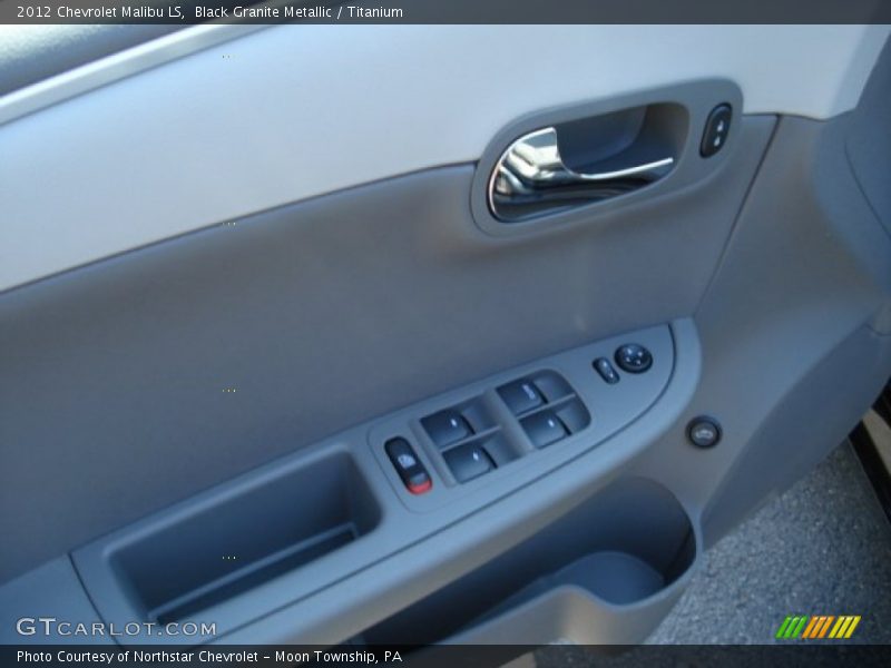 Black Granite Metallic / Titanium 2012 Chevrolet Malibu LS