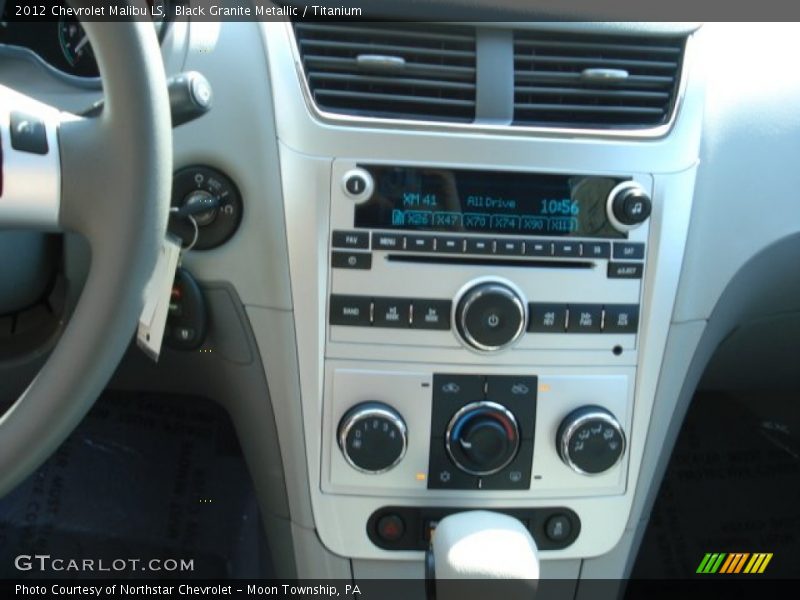 Black Granite Metallic / Titanium 2012 Chevrolet Malibu LS