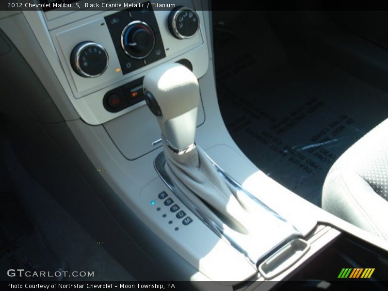 Black Granite Metallic / Titanium 2012 Chevrolet Malibu LS