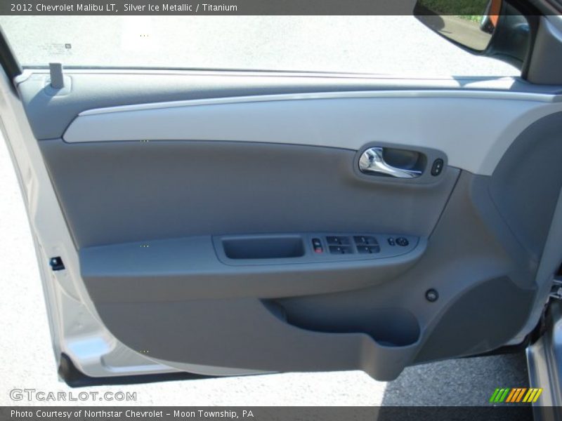 Silver Ice Metallic / Titanium 2012 Chevrolet Malibu LT