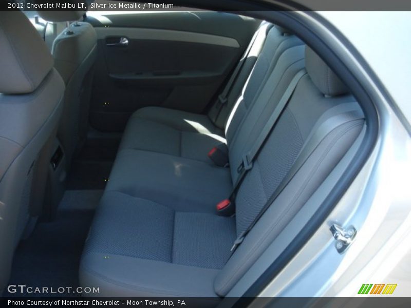 Silver Ice Metallic / Titanium 2012 Chevrolet Malibu LT