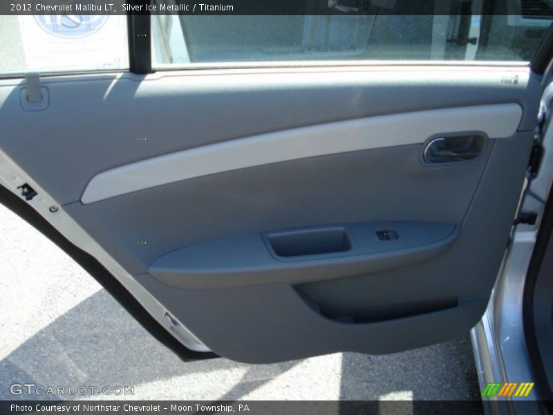 Silver Ice Metallic / Titanium 2012 Chevrolet Malibu LT