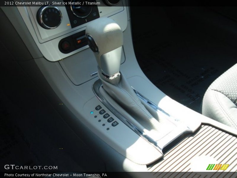 Silver Ice Metallic / Titanium 2012 Chevrolet Malibu LT