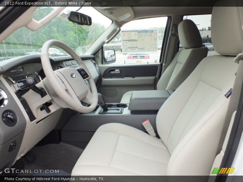 Oxford White / Stone 2012 Ford Expedition XLT