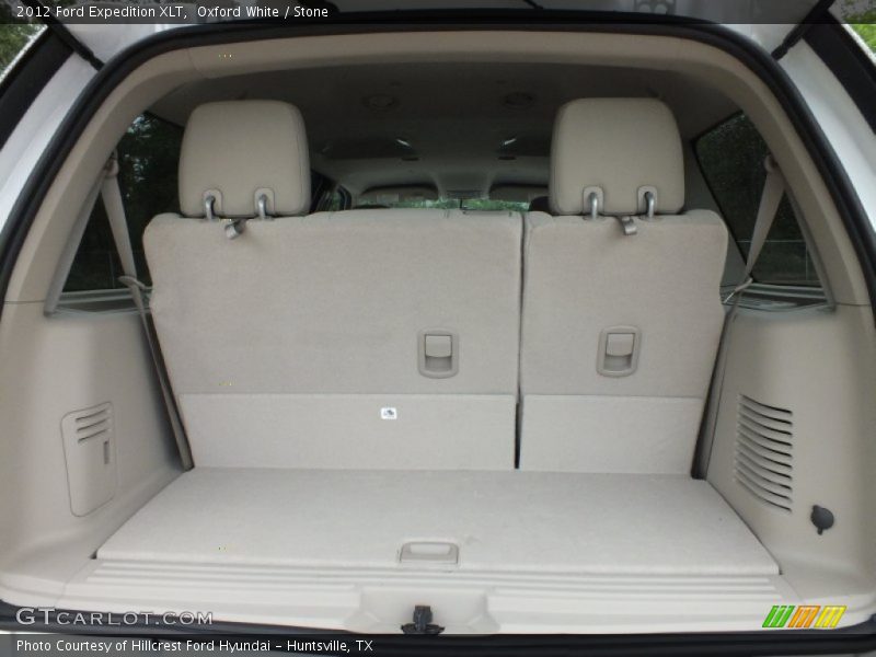 Oxford White / Stone 2012 Ford Expedition XLT