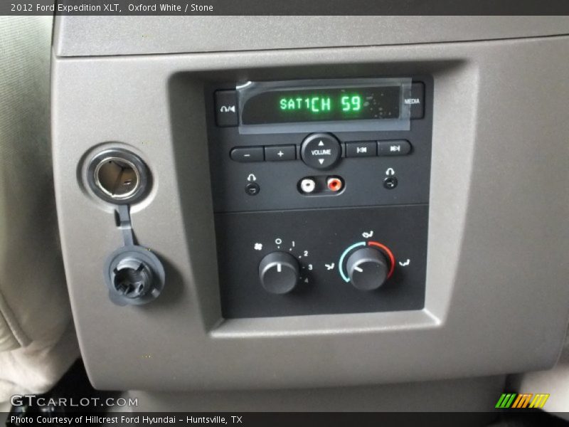 Oxford White / Stone 2012 Ford Expedition XLT