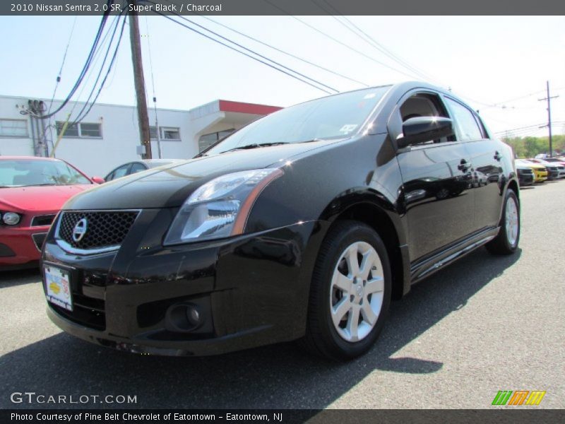 Super Black / Charcoal 2010 Nissan Sentra 2.0 SR